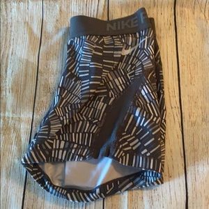 Nike Pro Grey Mesh Spandex short Sz Small